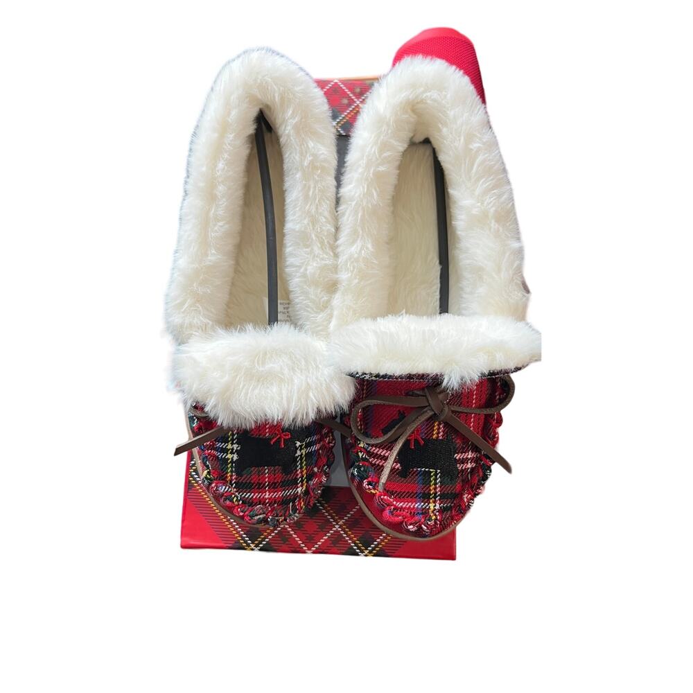 Charter Club New Comfortable Slippers Faux fur Cushion Size 7 - Picture 5 of 10